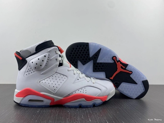 Kicktheory (2014) Jordan Infrared White Retro 384664-123 6 0804